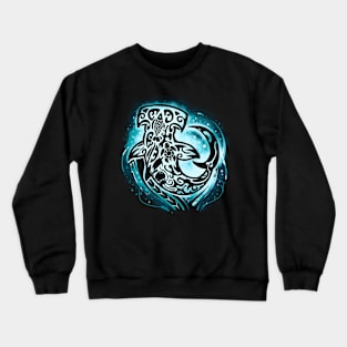 Shark tattoo Crewneck Sweatshirt